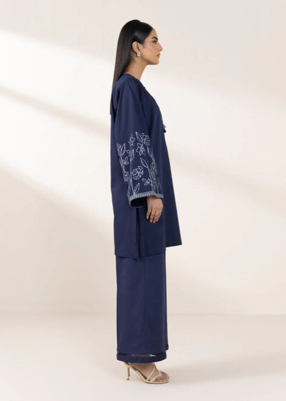 EMBELLISH NAVY BLUE 2PC